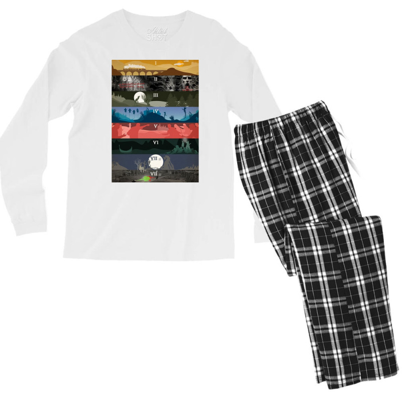 Many Stages 19 Men's Long Sleeve Pajama Set by yngridkeiperi | Artistshot