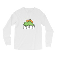 Napping Dinosaur Tee Funny Long Sleeve Shirts | Artistshot