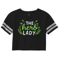 The Herb Lady Gift Funny Herbalist Cute Gardening Scorecard Crop Tee | Artistshot