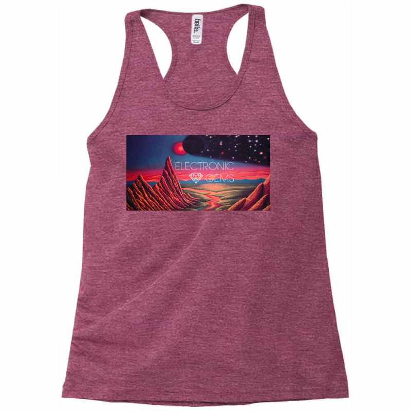 Electronic Gems   Interstellar Eclipse (星間食) Racerback Tank by jorjybasino8 | Artistshot