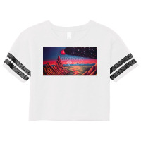 Electronic Gems   Interstellar Eclipse (星間食) Scorecard Crop Tee | Artistshot