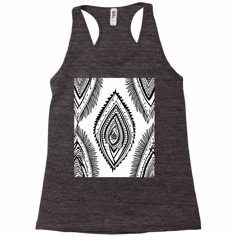 Emma   Boho Retro Modern Abstract Pattern Racerback Tank by jorjybasino8 | Artistshot