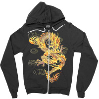 Traditional Chinese Dragon Symbol Of Power And Str Zipper Hoodie | Artistshot