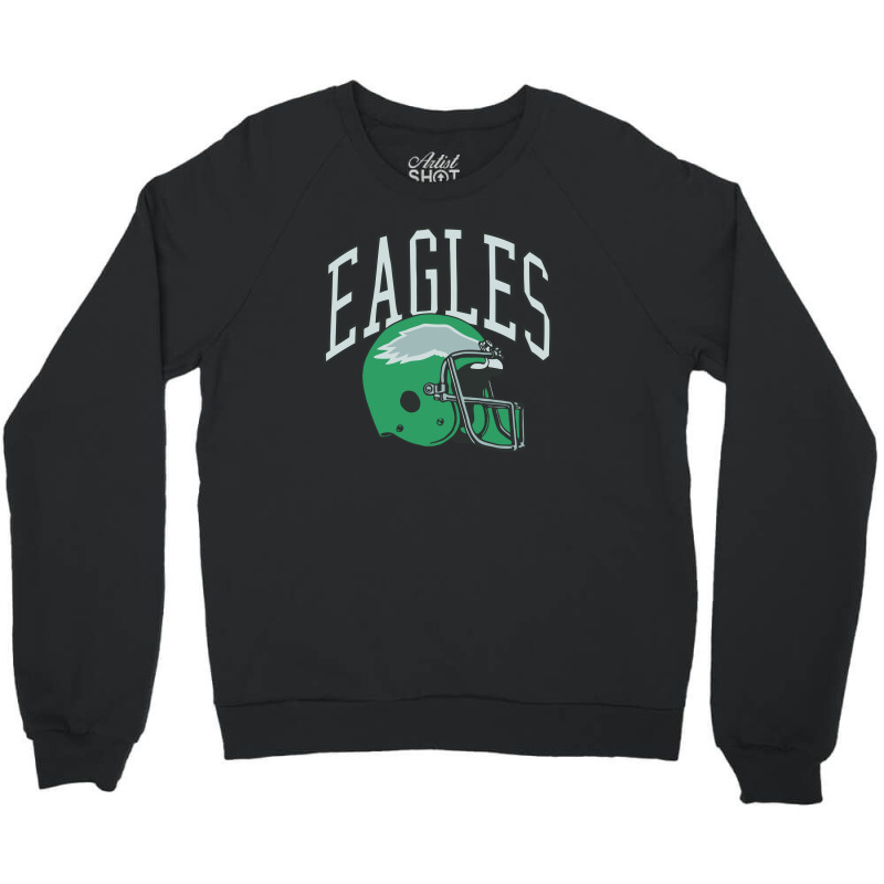 Philadelphia Eagle Helmet Crewneck Sweatshirt | Artistshot