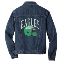 Philadelphia Eagle Helmet Men Denim Jacket | Artistshot