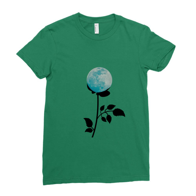 Moon Ladies Fitted T-shirt | Artistshot