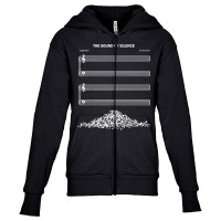 The Sound Of Silence Music Lover T Shirt Youth Zipper Hoodie | Artistshot