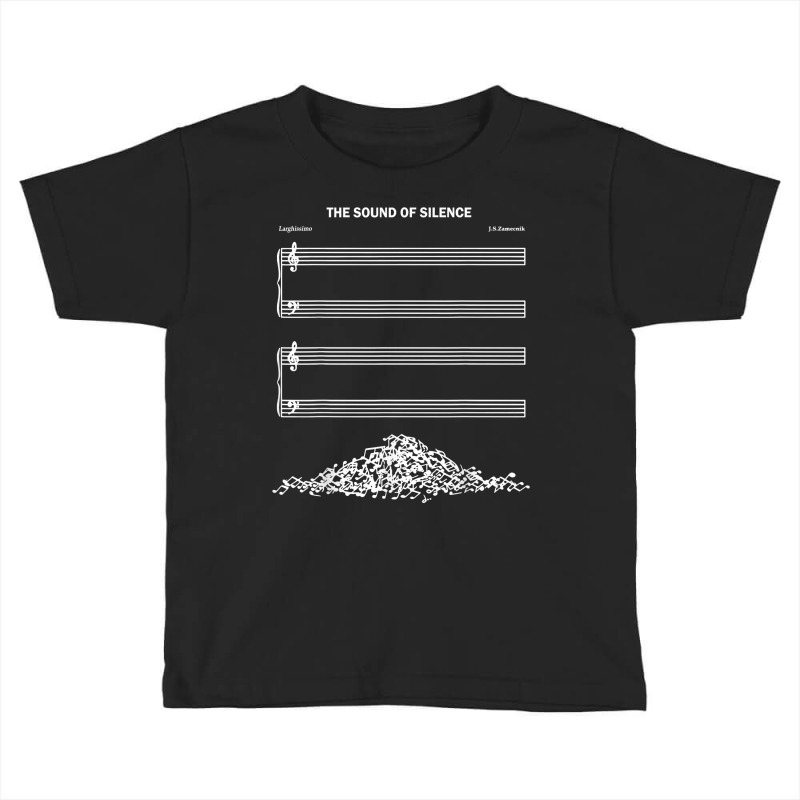 The Sound Of Silence Music Lover T Shirt Toddler T-shirt by ervanm | Artistshot