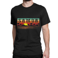 Retro Vintage Samoa T Shirt Samoan Shirt Classic T-shirt | Artistshot