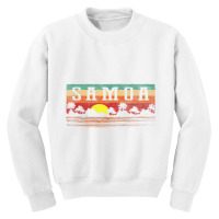 Retro Vintage Samoa T Shirt Samoan Shirt Youth Sweatshirt | Artistshot