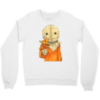 Trick Or Treat Funny Cute Sam Halloween 2022 Costu Crewneck Sweatshirt | Artistshot