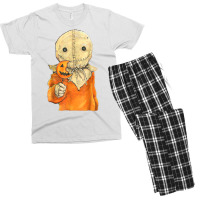 Trick Or Treat Funny Cute Sam Halloween 2022 Costu Men's T-shirt Pajama Set | Artistshot