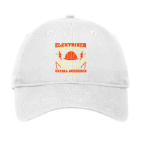 Electrician Electricity Electric Master Light Tech Adjustable Cap | Artistshot