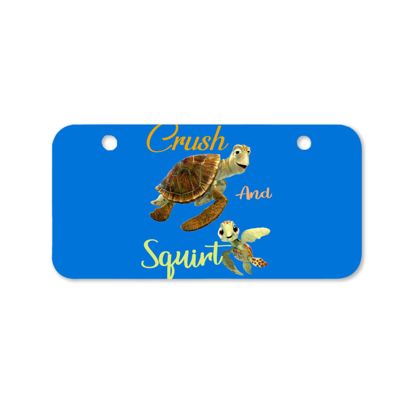 Crush And Squirt Finding Nemo Bicycle License Plate | Artistshot