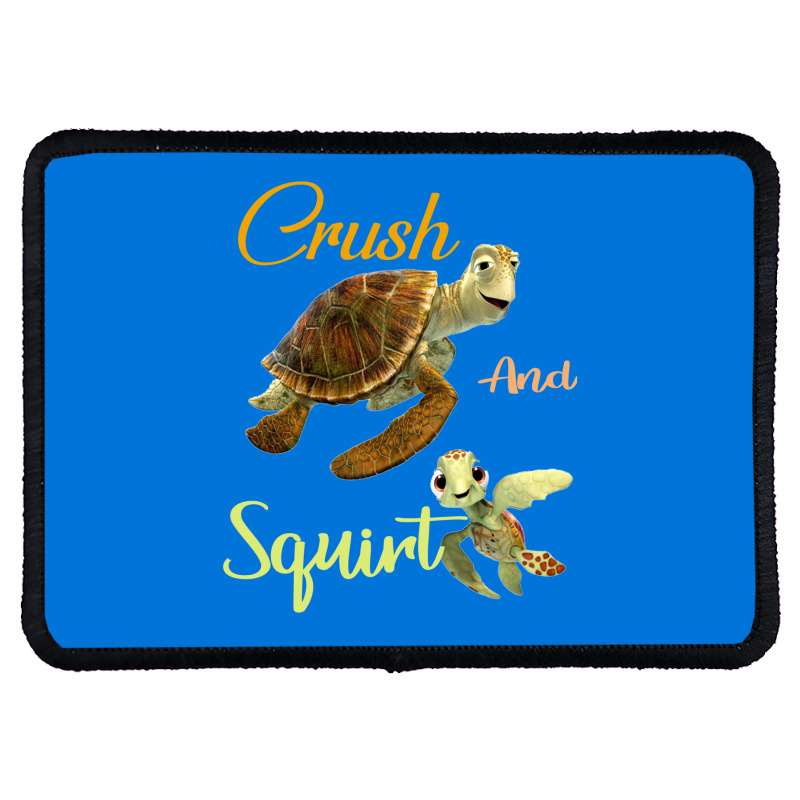 Crush And Squirt Finding Nemo Rectangle Patch | Artistshot