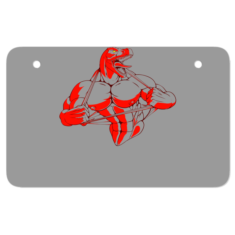 T Rex Rip Atv License Plate | Artistshot