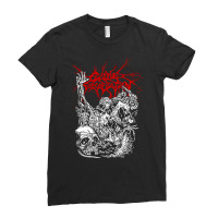 Cattle Decapitation Design Ladies Fitted T-shirt | Artistshot