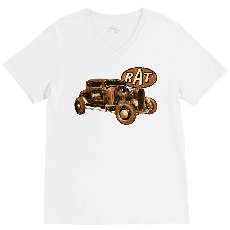 Rat   Nitro V-neck Tee | Artistshot