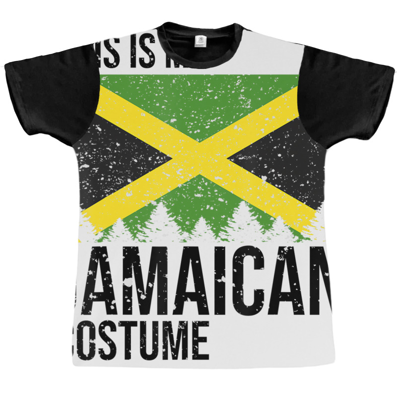 This Is My Jamaican Flag Costume Designs For Hallo Graphic T-shirt | Artistshot