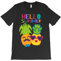 Born In Summer Pineapples T-shirt | Artistshot