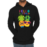 Born In Summer Pineapples Lightweight Hoodie | Artistshot