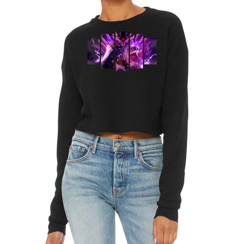 Monster Hunter Rise Cropped Sweater by jamoaiwabsa | Artistshot