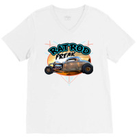 Rat Rod Freak V-neck Tee | Artistshot