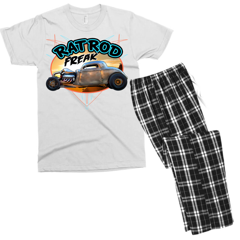 Rat Rod Freak Men's T-shirt Pajama Set | Artistshot