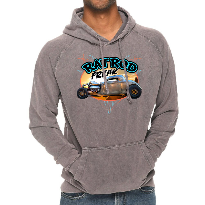 Rat Rod Freak Vintage Hoodie | Artistshot