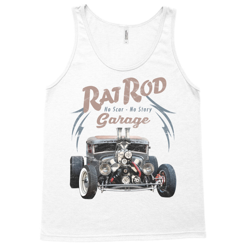 Rat Rod Garage Tank Top | Artistshot