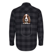 English Springer Spaniel In The Pocket Shirt Men W Flannel Shirt | Artistshot