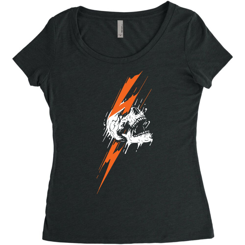 Soul Of Thunder Women's Triblend Scoop T-shirt by henotbarskc | Artistshot