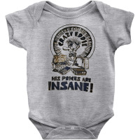 Crazy Eddie Electronics Department Store Retro Vin Baby Bodysuit | Artistshot