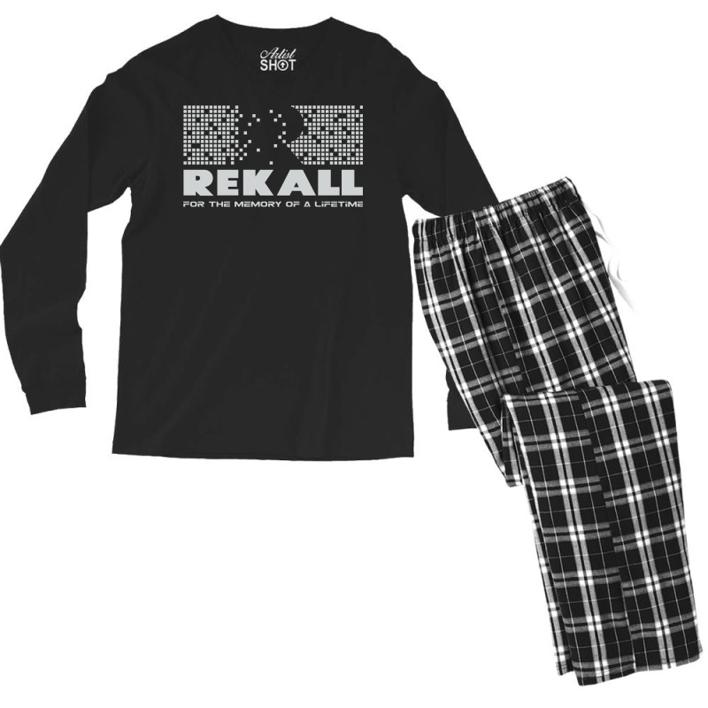 Total Recall Men's Long Sleeve Pajama Set | Artistshot