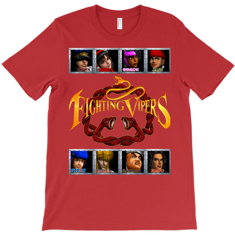 Fighting Vipers T-Shirt by elmirnaswaa | Artistshot