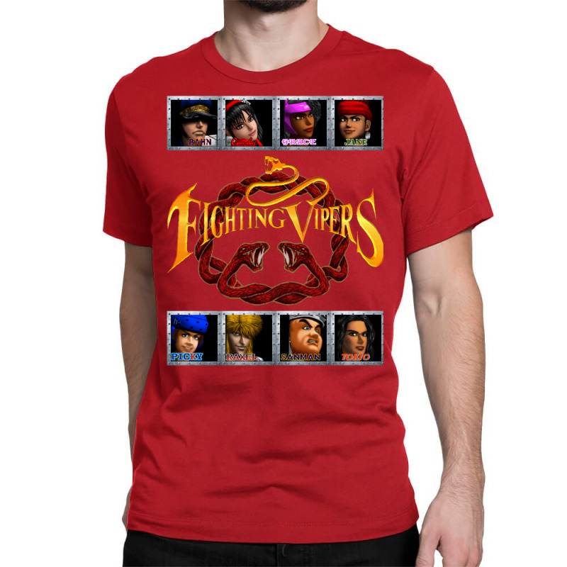 Fighting Vipers Classic T-shirt by elmirnaswaa | Artistshot