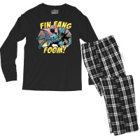 Fin Fang Foom (for Black Shirts) Men's Long Sleeve Pajama Set | Artistshot