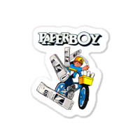 Paperboy Arcade Sticker | Artistshot