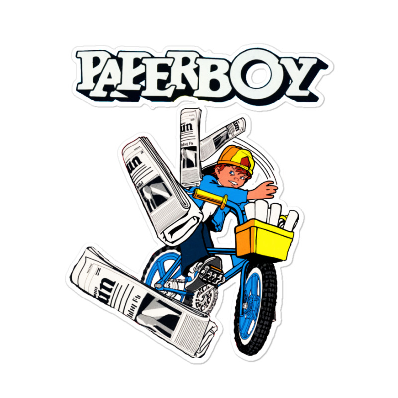 Paperboy Arcade Sticker | Artistshot