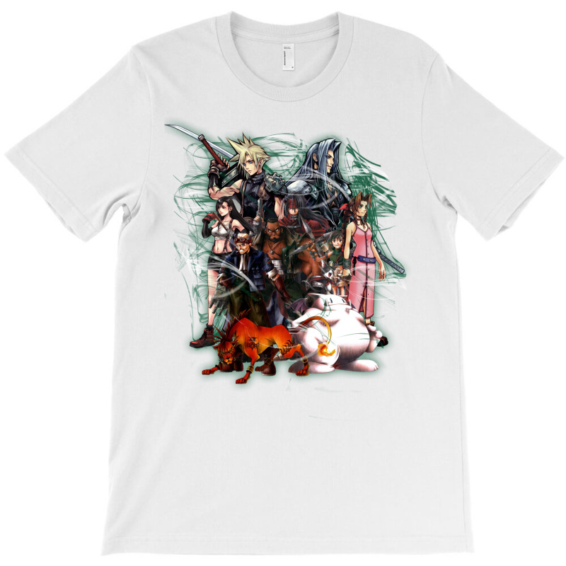 Final Fantasy Vii   Collage T-Shirt by elmirnaswaa | Artistshot