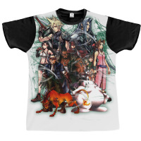 Final Fantasy Vii   Collage Graphic T-shirt | Artistshot