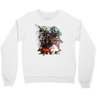 Final Fantasy Vii   Collage Crewneck Sweatshirt | Artistshot