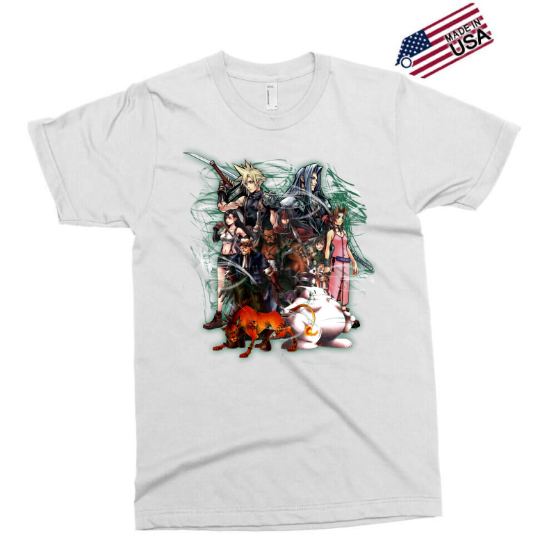 Final Fantasy Vii   Collage Exclusive T-shirt by elmirnaswaa | Artistshot