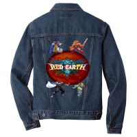 Red Earth Men Denim Jacket | Artistshot