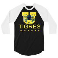 Tigres Team Futbol Soccer Uanl Monterrey Pullover 3/4 Sleeve Shirt | Artistshot