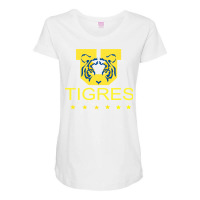 Tigres Team Futbol Soccer Uanl Monterrey Pullover Maternity Scoop Neck T-shirt | Artistshot