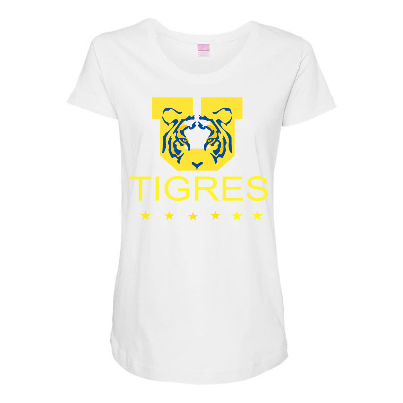 Tigres Team Futbol Soccer Uanl Monterrey Pullover Maternity Scoop Neck T-shirt by ewubea | Artistshot