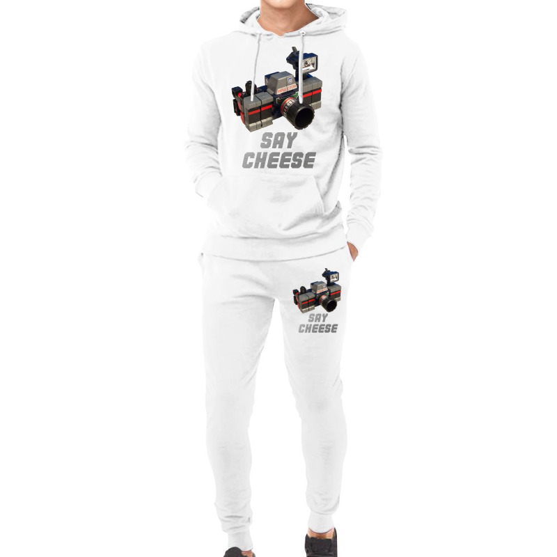 Reflector Say Cheese Hoodie & Jogger Set | Artistshot