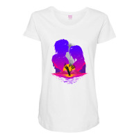 Tidus X Yuna 2 Final Fantasy X Maternity Scoop Neck T-shirt | Artistshot