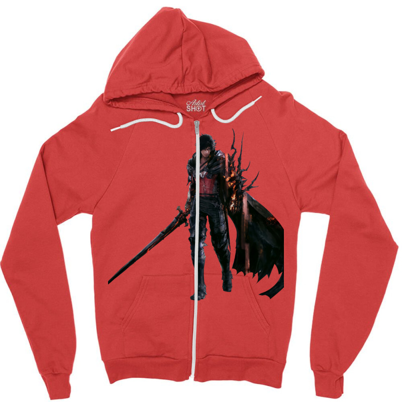 Final Fantasy Xvi Zipper Hoodie by elmirnaswaa | Artistshot